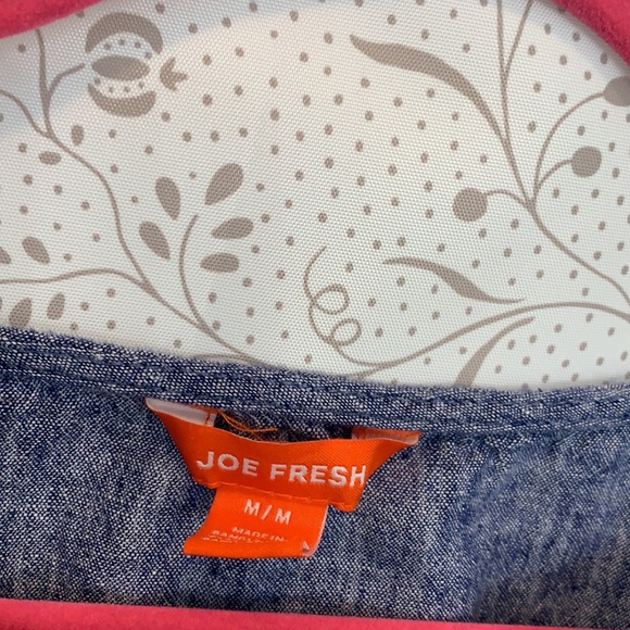Joe Fresh Chambray Dress Size Medium - Picture 4 of 5